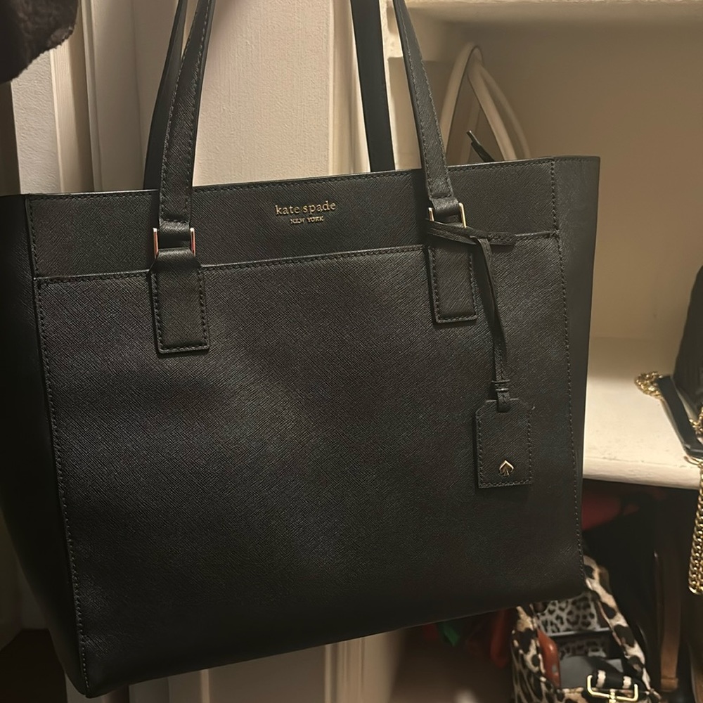 COPY - Black Kate Spade tote
